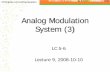 Analog Modulation System (3) - SJTU