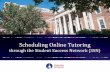 Scheduling Online Tutoring