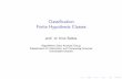 Classification Finite Hypothesis Classes