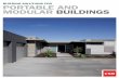 BUILDING SOLUTIONS FOR PORTABLE AND MODULAR BUILDINGS