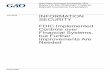 GAO-16-605, INFORMATION SECURITY: FDIC Implemented ...