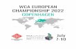 WCA EUROPEAN CHAMPIONSHIP 2022 COPENHAGEN