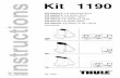 Kit 1190 instructions