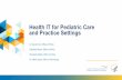 Health IT for Pediatric Care and Practice Settings