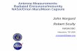 Antenna Measurements: Radiated Emissions/Immunity NASA ...