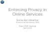Enforcing Privacy in Online Services