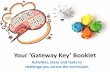 Your Gateway Key ooklet - Hylands School