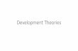 Development Theories - courseware.cutm.ac.in