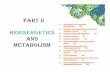 PART II BIOENERGETICS AND METABOLISM