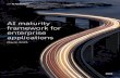 AI maturity framework for enterprise applications