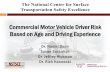 Commercial Motor Vehicle Driver Risk Based on Age and ...