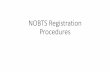 NOBTS Registration Procedures