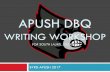 APUSH DBQ WRITING WORKSHOP