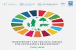 BIODIVERSITY AND THE 2030 AGENDA FOR SUSTAINABLE DEVELOPMENT