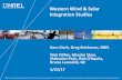 Western Wind and Solar Integration Studies