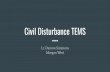 Civil Disturbance TEMS - C-TECC
