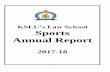 KSLU‟s Law School Sports Annual Report