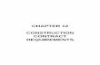 CHAPTER 12 CONSTRUCTION CONTRACT REQUIREMENTS