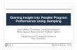 Gaining Insight into Parallel Program Performance Using ...
