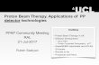 Proton Beam Therapy. Applications of PP detector technologies