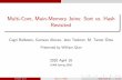Multi-Core, Main-Memory Joins: Sort vs. Hash Revisited