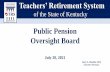 Public Pension Oversight Board