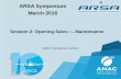 ARSA Symposium March 2016