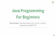 For Beginners Java Programming