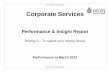 Performance & Insight Report