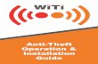 Anti-Theft Operation & Installation Guide