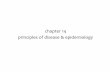 chapter 14 principles of disease & epidemiology