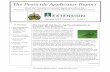 The Pesticide Applicator Report - University of Vermont