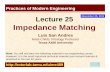 L25 Impedance matching.pps - oaktrust.library.tamu.edu