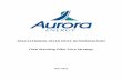 Standing Offer 2016 Aurora Price Strategy