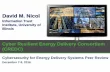 Cyber Resilient Energy Delivery Consortium (CREDC)