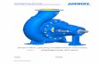 Centrifugal Pump, ACP series Erection Work, Operating and ...