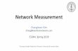 Network Measurement - CS344 Stanford