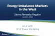 Energy Imbalance Markets in the West - WAPA