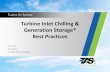 Turbine Inlet Chilling & Generation Storage® Best Practices