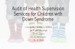 Audit of Health Supervision Services for Children with ...