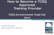 How to Become a TCEQ Approved Training Provider
