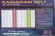 Ramadan Timetable - Al-Manaar | Muslim Cultural Heritage ...