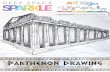 Parthenon Drawing 7
