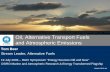 Oil, Alternative Transport Fuels and Atmospheric Emissions