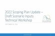 2022 Scoping Plan Update - Draft Scenario Inputs Technical ...