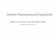 Dynamic Programming and Applications