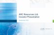 ARC Resources Ltd. Investor Presentation