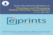 Creating and Managing Digital Libraries using Eprints