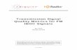 Transmission Signal Quality Metrics for FM IBOC Signals