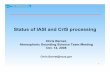 Status of IASI and CrIS processing